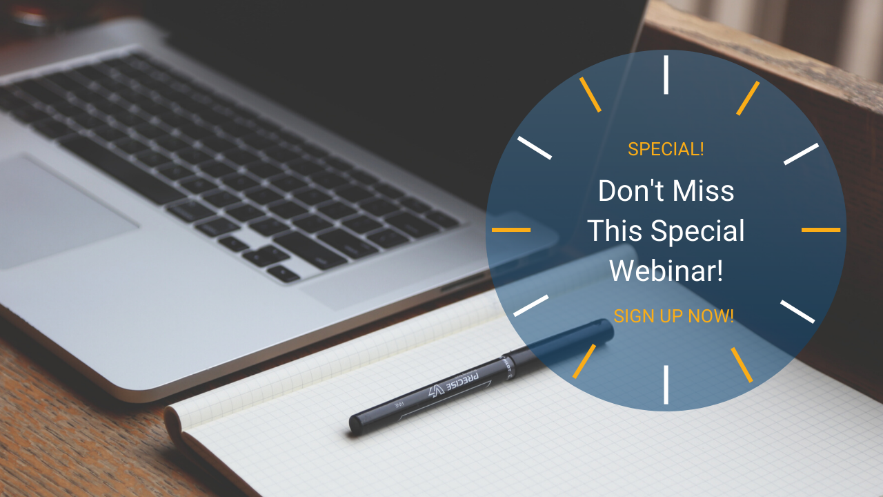 Special! Don't miss this special webinar! Sign up now!